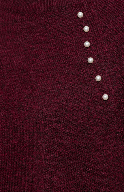 Trui Boukje Burgundy PU149