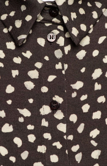 Blouse Anja Bambi Dark Chocolate BL458