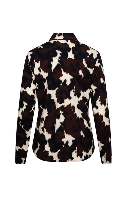 Blouse Lotte Cow Black Multi BL459