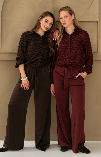 Blouse Wendelien Burgundy BL464