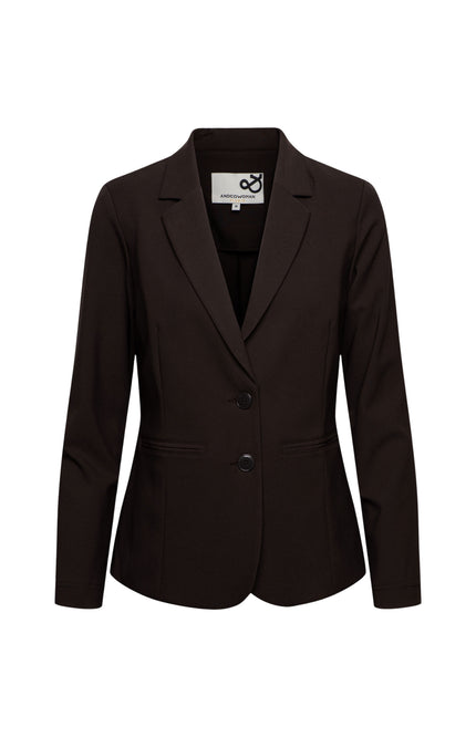 Travel Blazer Phileine Dark Chocolate BZ110-2