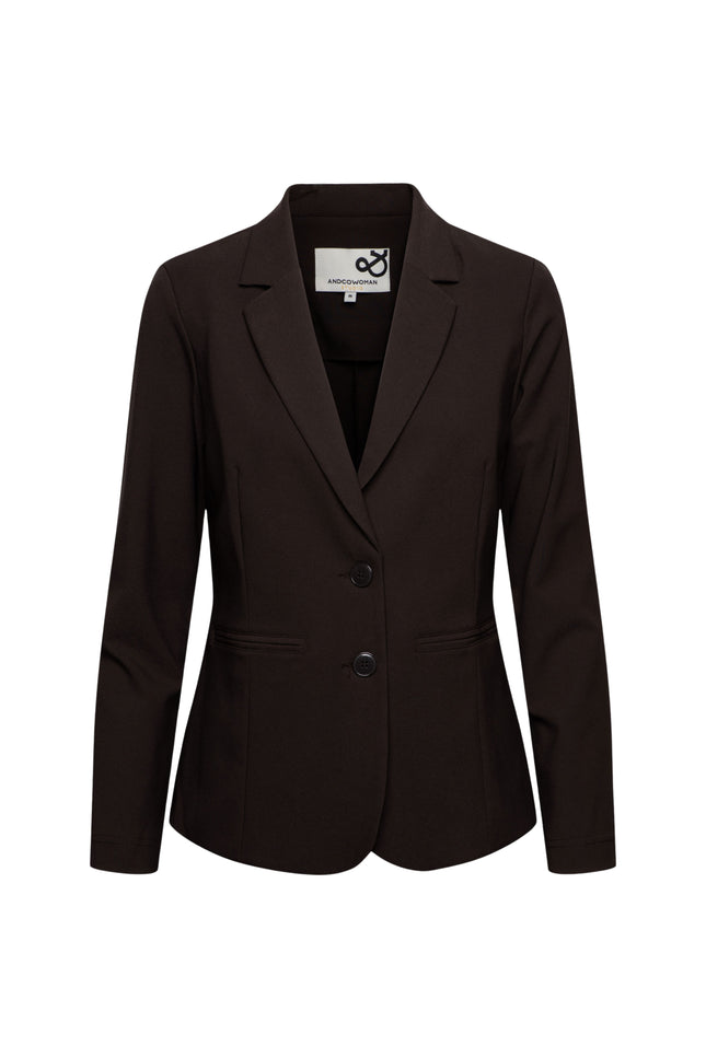 Travel Blazer Phileine Dark Chocolate BZ110-2