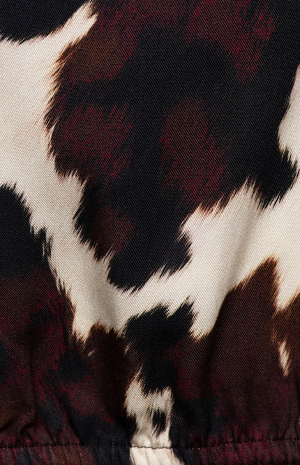 Blouse Anemoon Cow Black Multi TO393