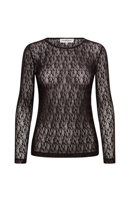 Top Tris Lace Dark Chocolate TO390