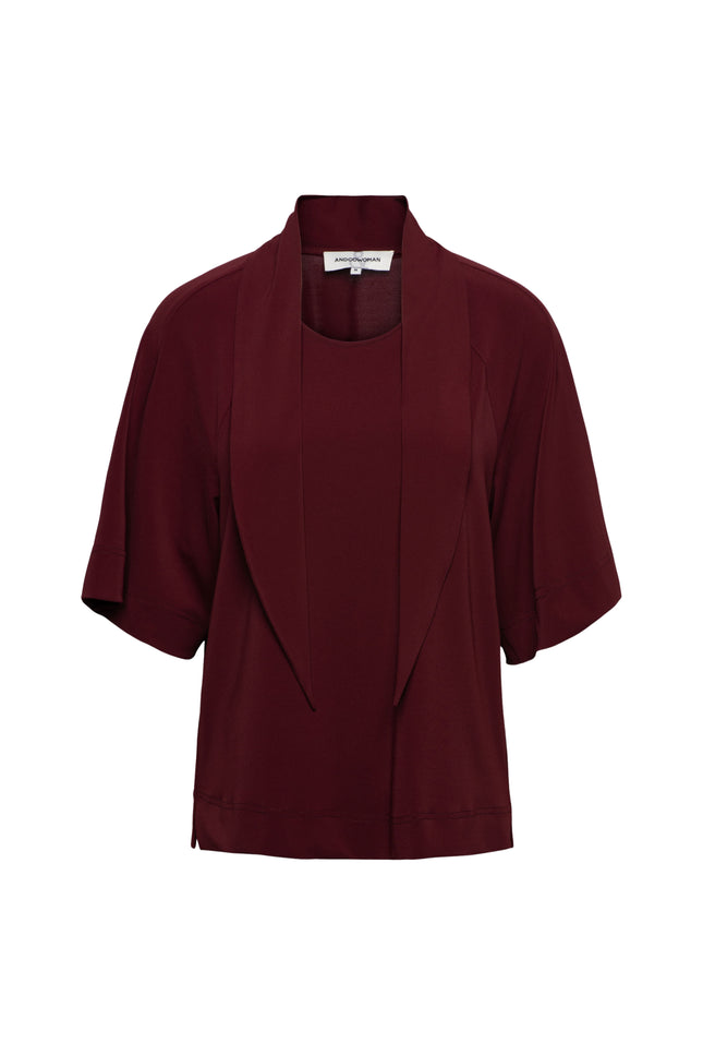 Top Rianne Burgundy TO388