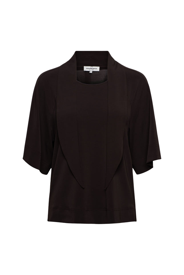 Top Rianne Dark Chocolate TO388