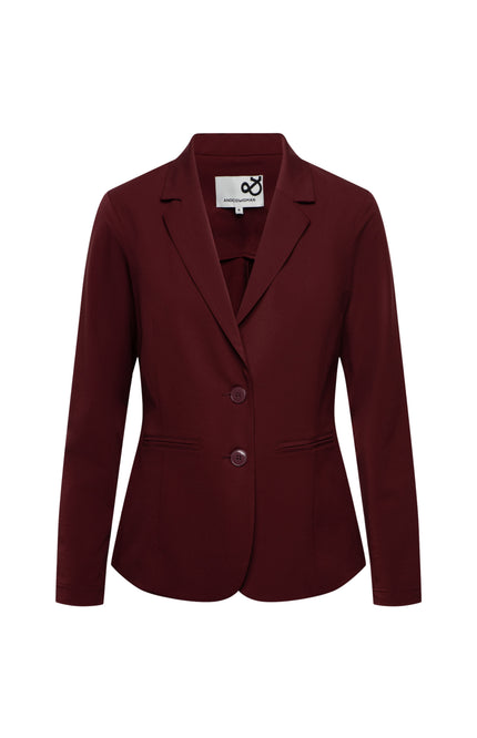 Travel Blazer Phileine Burgundy BZ110-2
