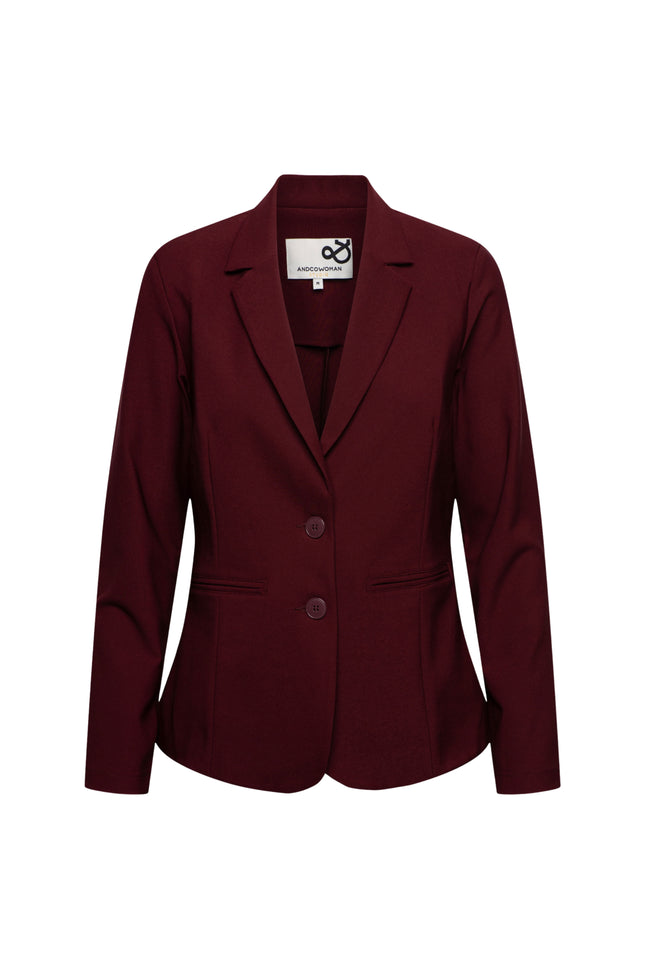 Heavy Travel Blazer Phileine Burgundy BZ167