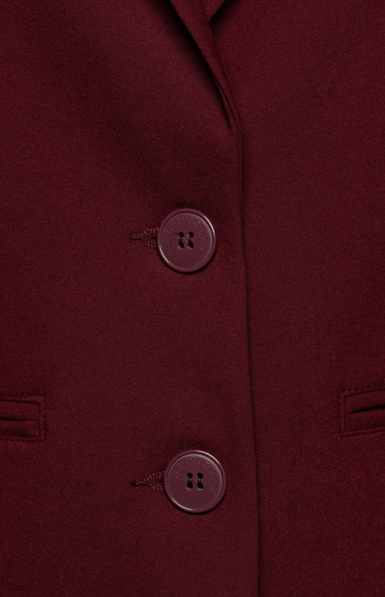 Heavy Travel Blazer Phileine Burgundy BZ167