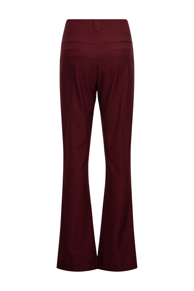 Heavy Travel Broek Penelope Burgundy PA462