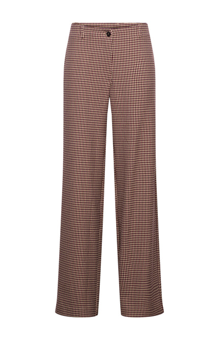 Broek Elieke Check Sand Multi PA457