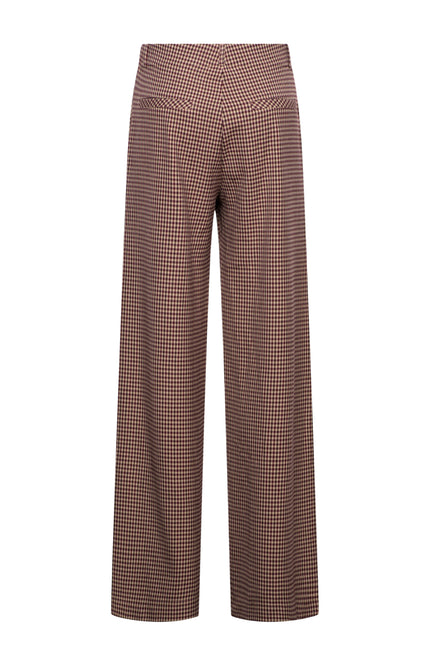 Broek Elieke Check Sand Multi PA457