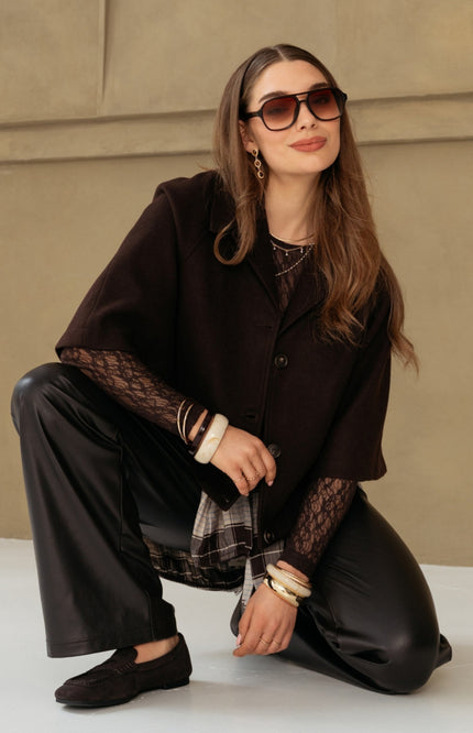 Jacket Carolina Dark Chocolate JA164