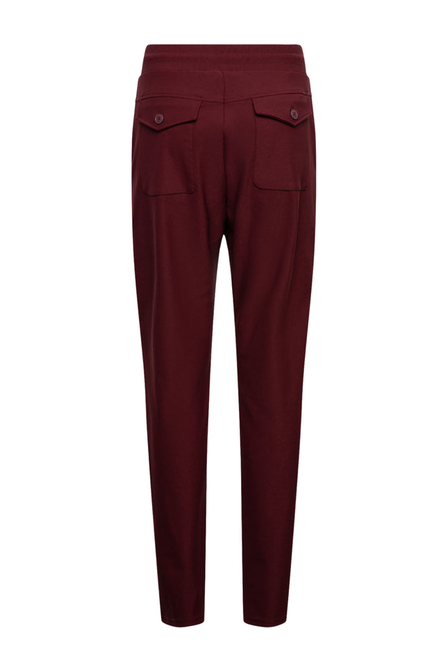 Travel Broek Penny Burgundy PA100-2
