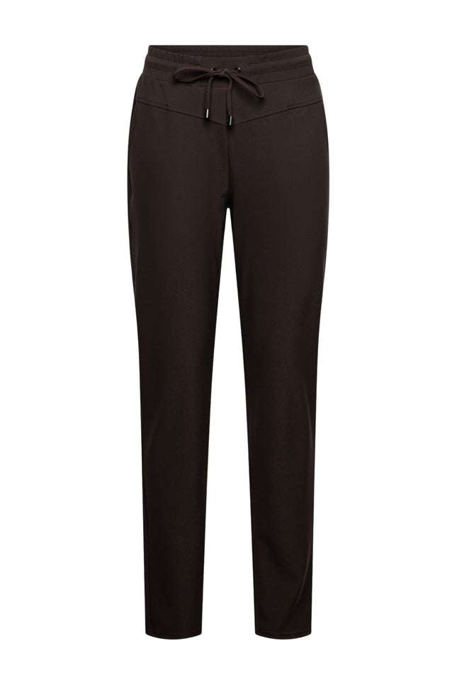 Heavy Travel Broek Penny Dark Chocolate PA347