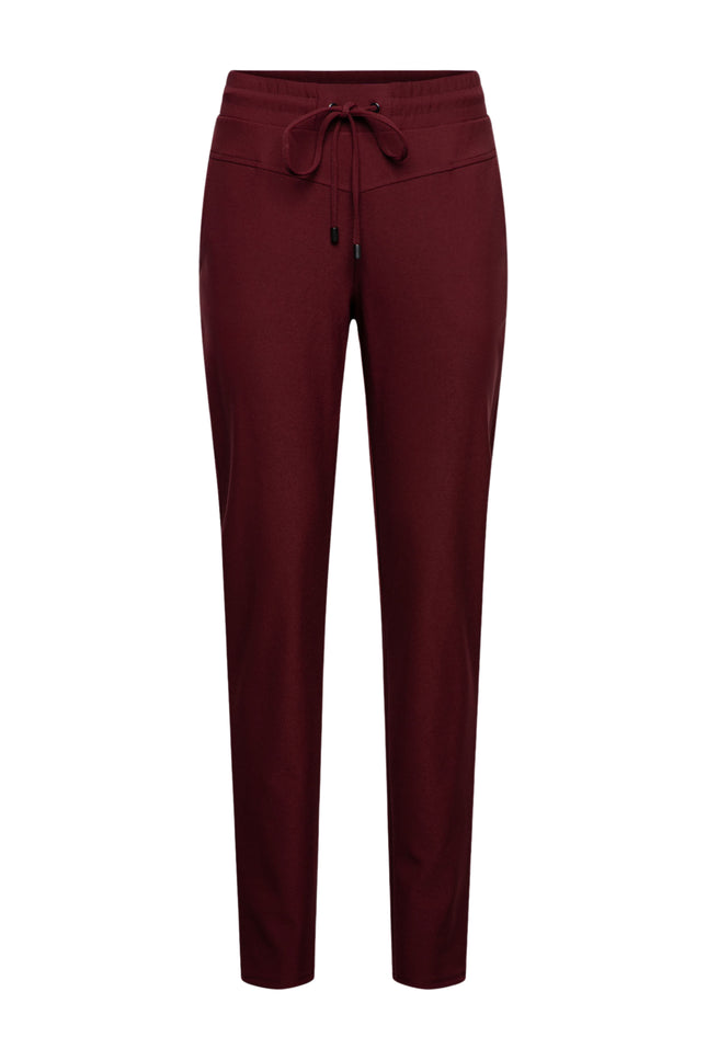 Heavy Travel Broek Penny Burgundy PA347