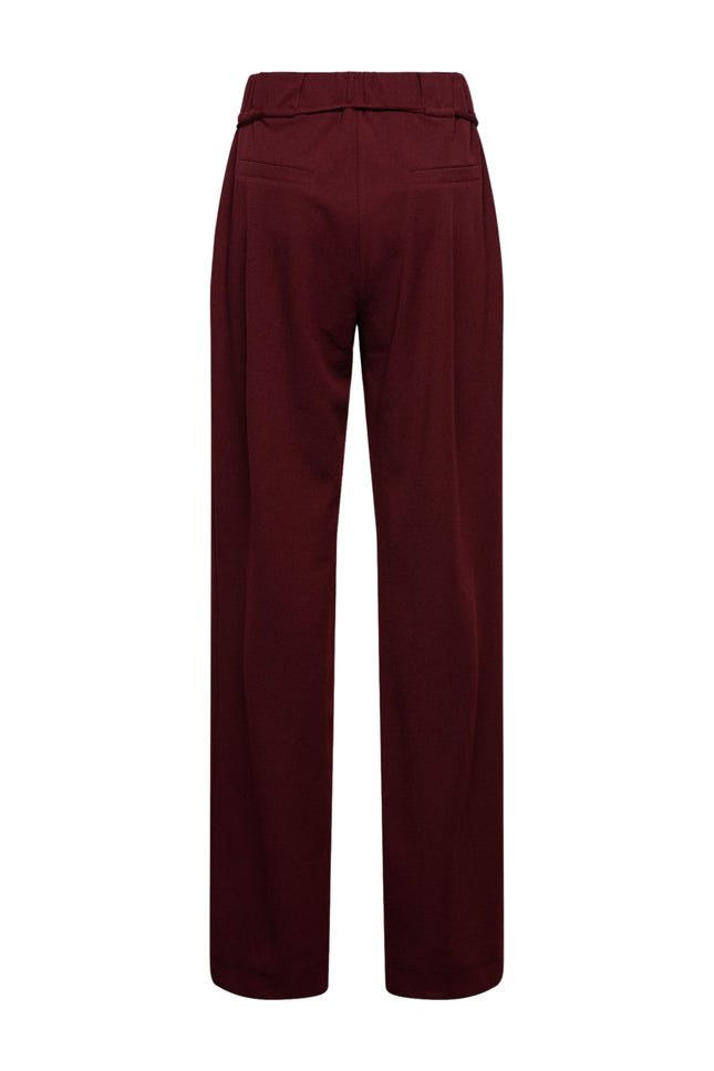 Broek Grace Burgundy PA409