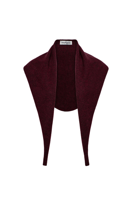 Sjaal Boukje Burgundy AC102