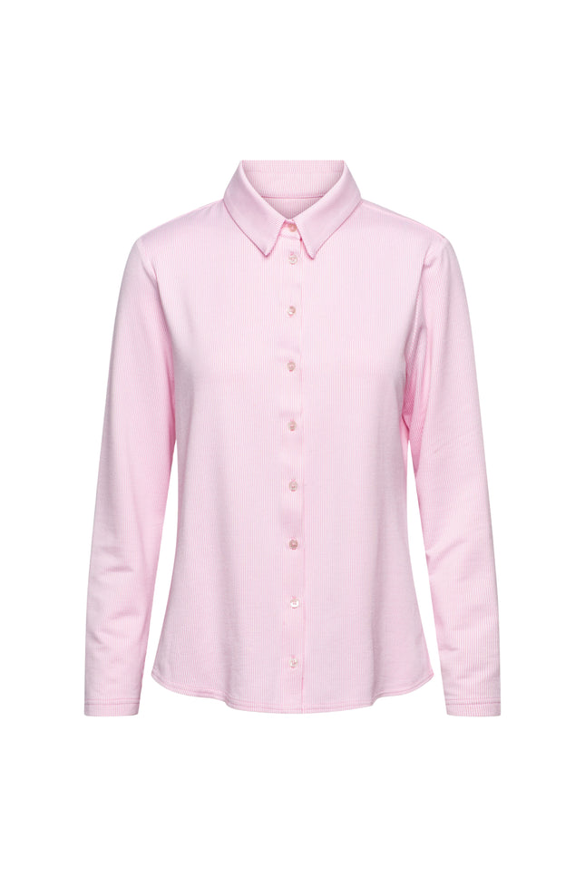 Blouse Lotte Stripe White Pink BL313