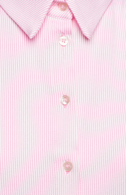 Blouse Lotte Stripe White Pink BL313