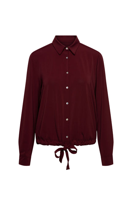 Blouse Lotus Burgundy BL453
