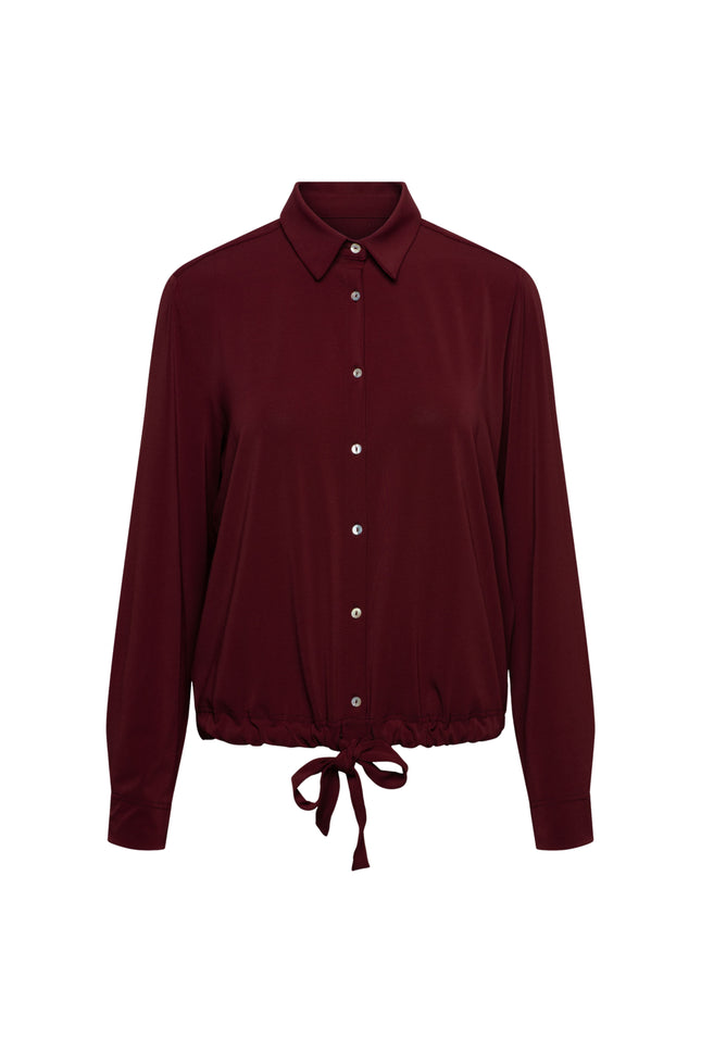 Blouse Lotus Burgundy BL453