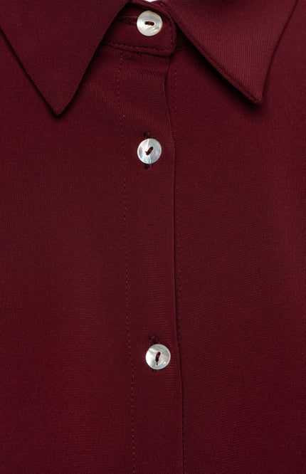 Blouse Lotus Burgundy BL453