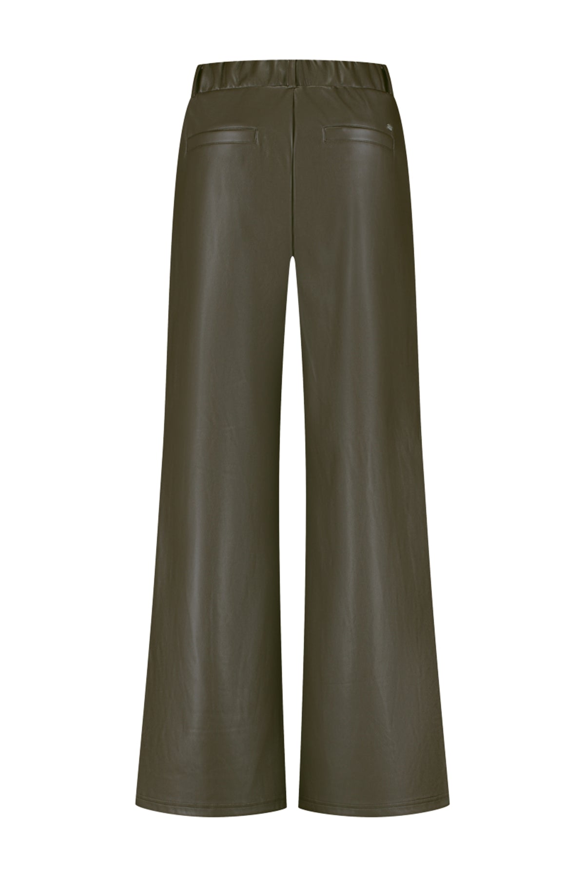 Lady Day Chelsea broek in diep bosgroen met comfortabele pasvorm en elastische taille, geschikt voor casual en stijlvolle outfits.