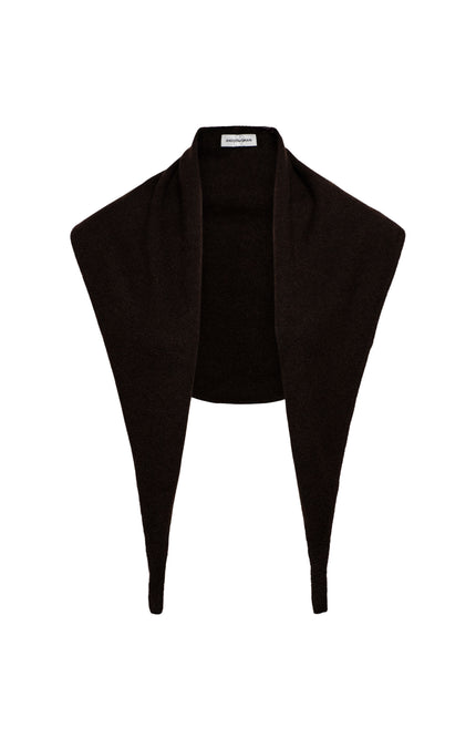Sjaal Boukje Dark Chocolate AC102