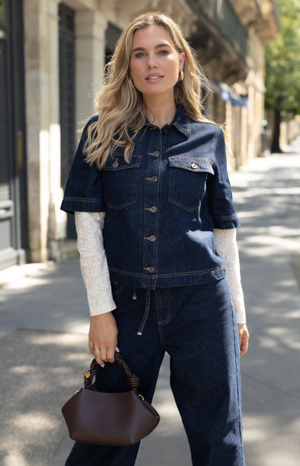 Top Deluna Nightfall Denim