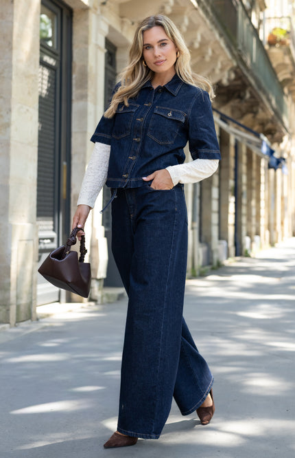 Top Deluna Nightfall Denim
