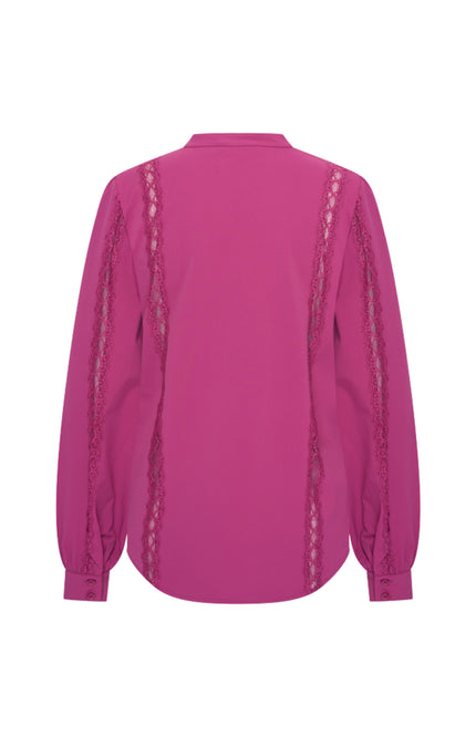 Travel Top Lace Magenta Purple 202776