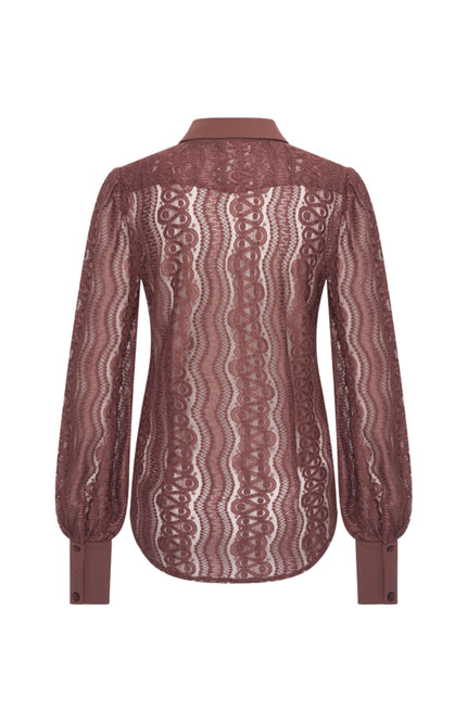 Travel Blouse Kant Mahogany 202352