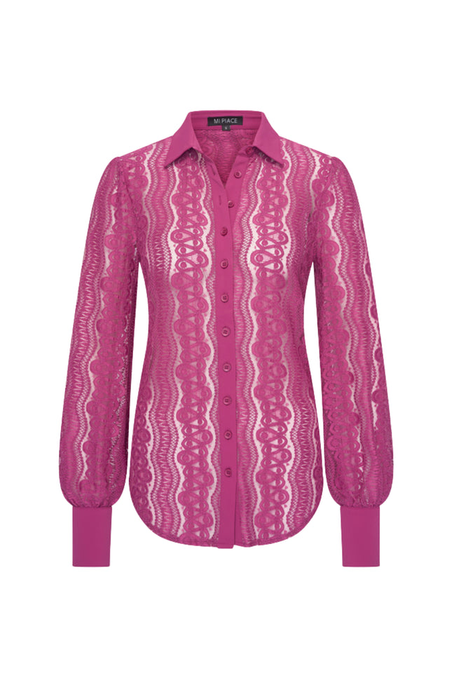 Travel Blouse Kant Magenta Purple 202352