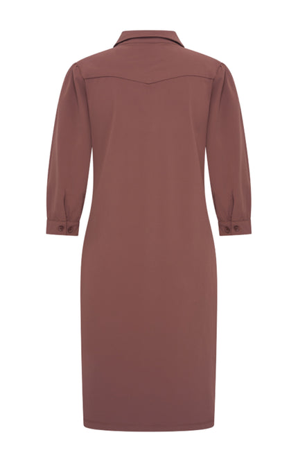 Travel Jurk Polo Mahogany 202918
