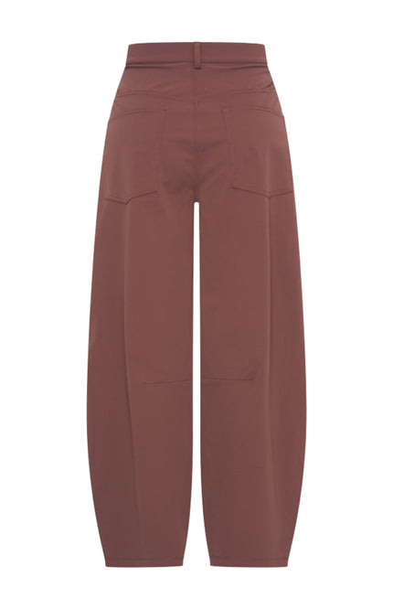 Heavy Travel Broek Balloon Mahogany 202798