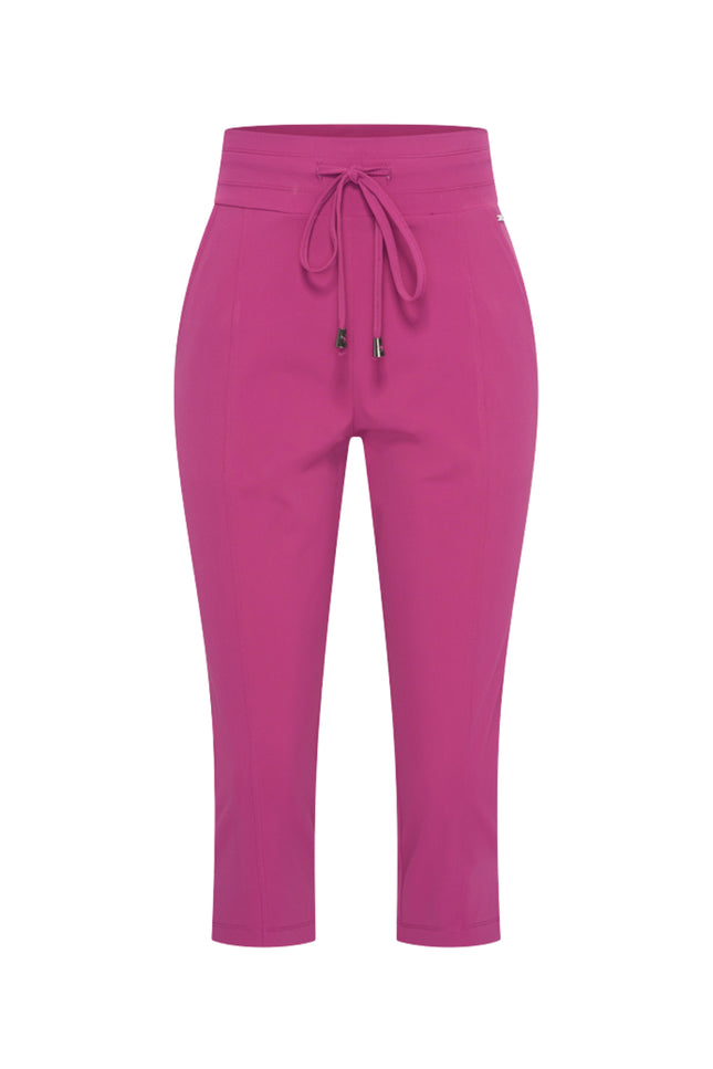 Travel Broek Capri Magenta Purple 202820
