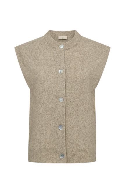 Vest Fqalpa Silver Mink Melange 211502