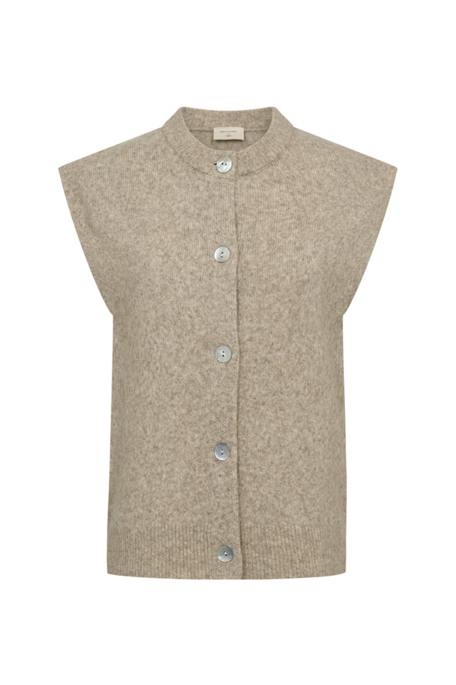 Vest Fqalpa Silver Mink Melange 211502