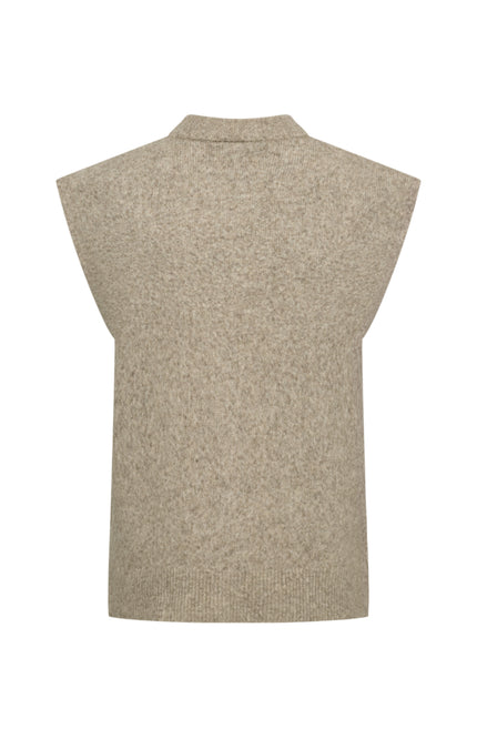 Vest Fqalpa Silver Mink Melange 211502