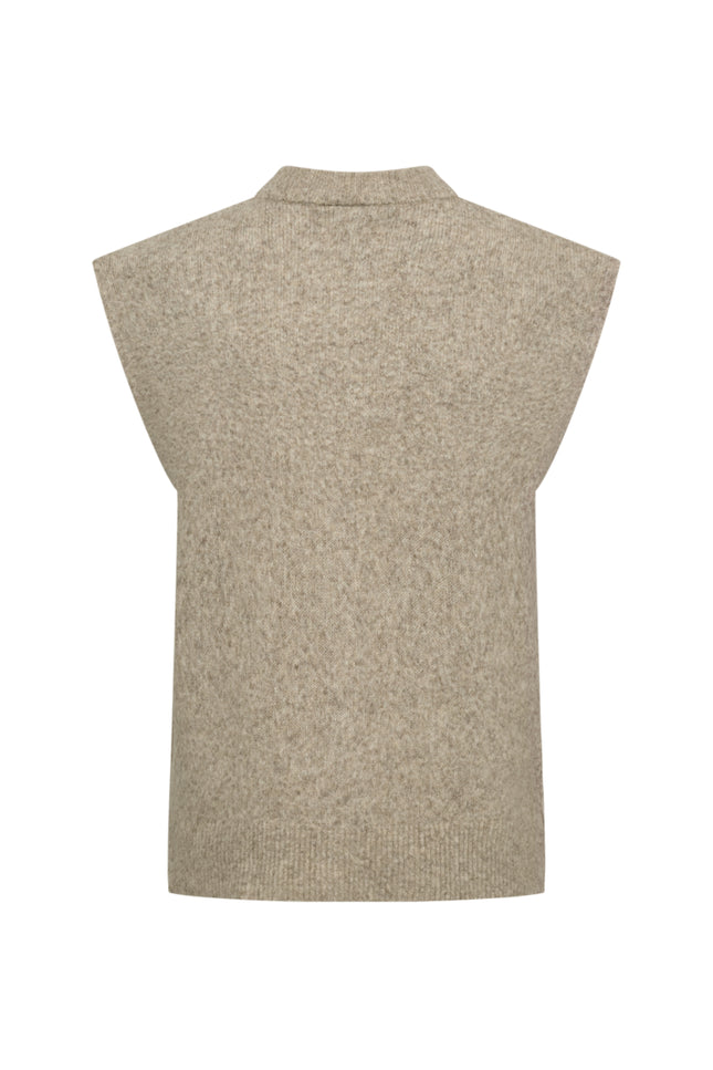 Vest Fqalpa Silver Mink Melange 211502