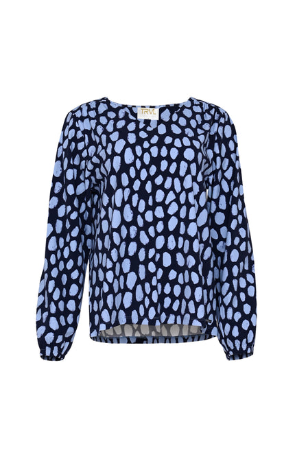 Travel Top Rylie Dots Blue