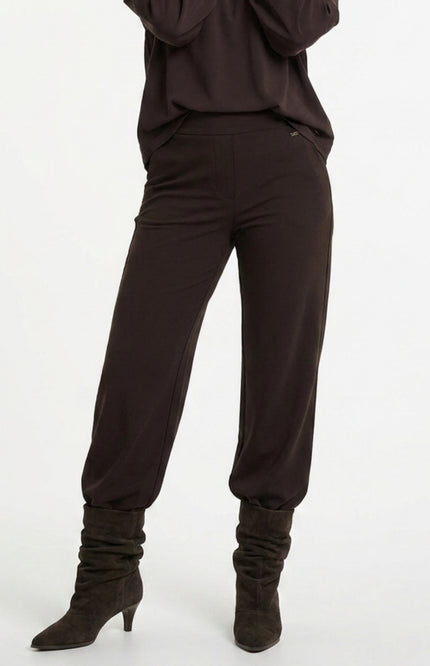 Travel Broek Barrel Brown