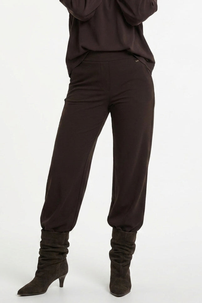 Travel Broek Barrel Brown