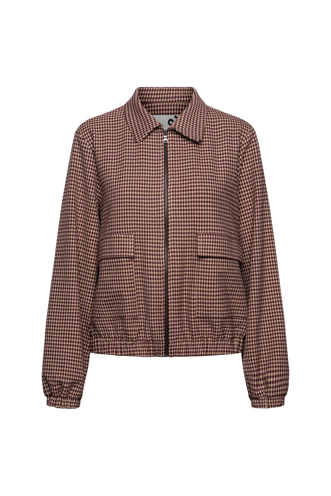 Jacket Ceylin Check Sand Multi JA169-1