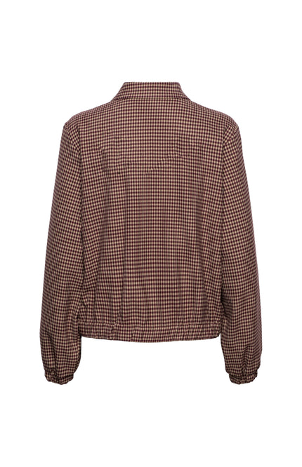 Jacket Ceylin Check Sand Multi JA169-1
