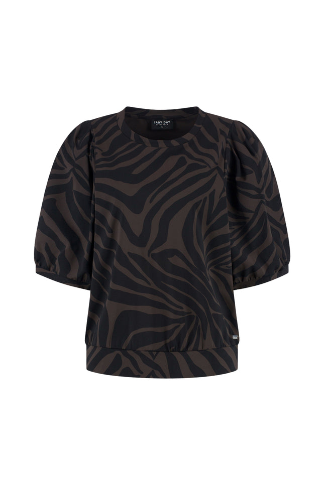 Travel Top Amie Ivy Print L24-380-3537