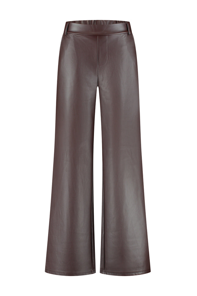 Broek Chelsea Dark Brown L14-101-3556