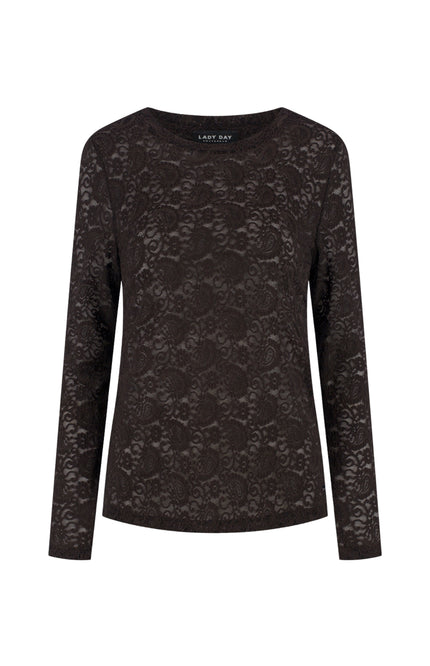 Travel Top Joss Dark Brown L21-201-3570