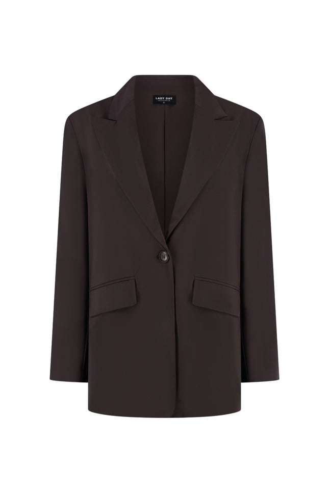 Travel Blazer Lorna Dark Brown L46-475-3506